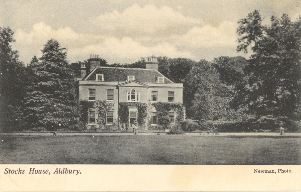 Stocks House, Aldbury, Post Card by Newman