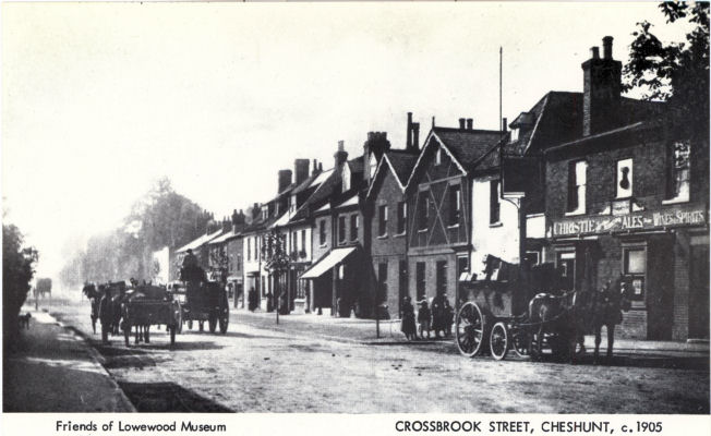 Crossbrook Street, Cheshunt, circa 1905