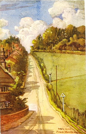 Shire Lane, CHorley Wood, by Maud Huntsman