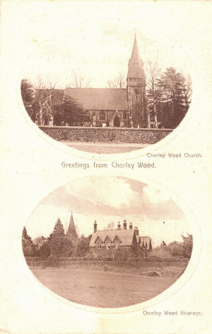 The Church and Vicarage, Chorley Wood, Herts