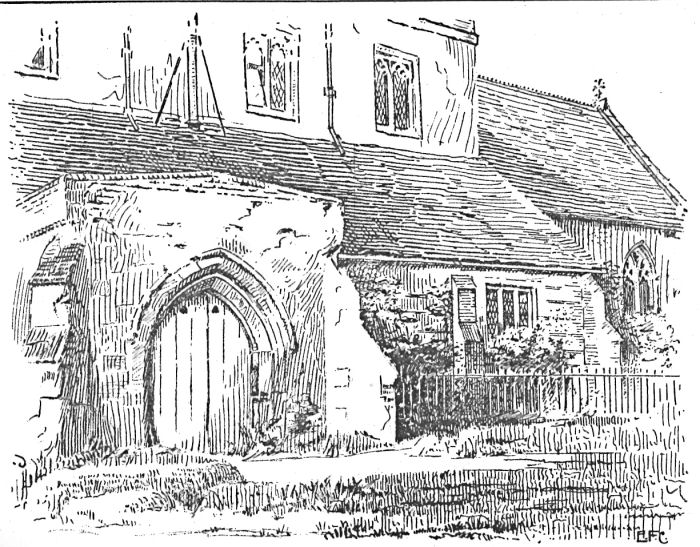 South Porch, St Leonard's Church, Flamstead, Hertfordshire, 1902
