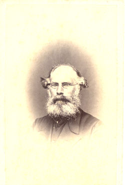 Old Man with Beard and Glasses, Photographer Forscutt of Hertford
