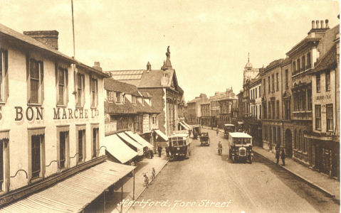 Fore Street, Hertsford, Herts - PC by Frith