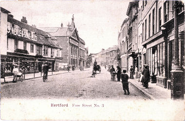 Fore Street, Hertford, Herts - Hertfield Series - circa 1903 picture