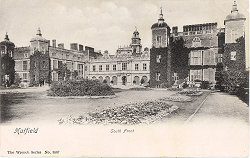 South Front of Hatfield House, circa 1903, by Wrench