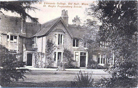 Title: St Edmunds College, Old Hall, Ware: St Hughs Prepatory School - Publisher: J Russell & Sons, Wimbledon - Date: 1920s?