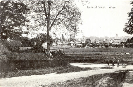 General View of Ware - post card by Price of Ware
