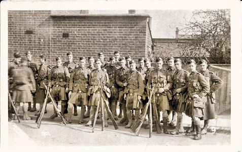 London Scottish - World War 1 - Photographer Cull, Watford